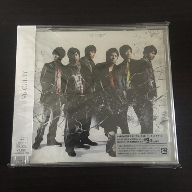 V6(ブイシックス)のGUILTY（初回生産限定＜V6盤＞） エンタメ/ホビーのCD(ポップス/ロック(邦楽))の商品写真