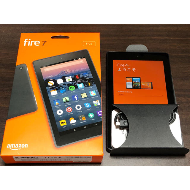 ANDROID(アンドロイド)のAmazon Fire 7 第7世代 8GB 美品 スマホ/家電/カメラのPC/タブレット(タブレット)の商品写真