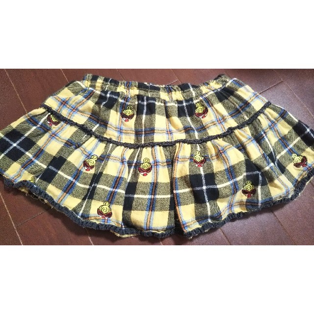 HYSTERIC MINI(ヒステリックミニ)のヒステリックミニ ミニスカート 100 キッズ/ベビー/マタニティのキッズ服女の子用(90cm~)(スカート)の商品写真