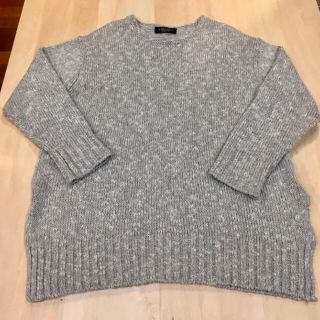 アンユーズド(UNUSED)のUNUSED 5G crew neck mix knit ニット(ニット/セーター)