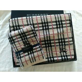 バーバリー(BURBERRY)のメルノ様専用☺Burberry　バスタオル・フェイスタオル(タオル/バス用品)