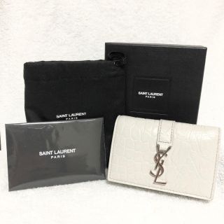 サンローラン(Saint Laurent)の【新品/未使用】お値下げ！サンローラン パリ キーケース クロコ型押し (キーケース)