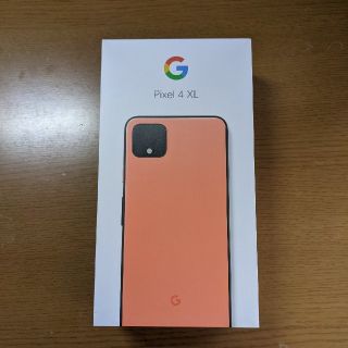 アンドロイド(ANDROID)の極美品A :Google Pixel 4 XL Oh So Orange 64G(スマートフォン本体)