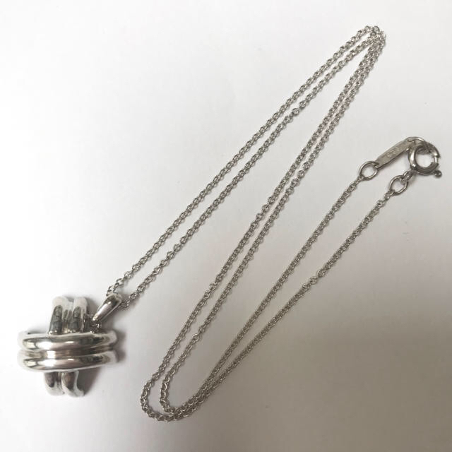 Tiffany & Co. - 美品☆ティファニー シグネチャークロスネックレスの