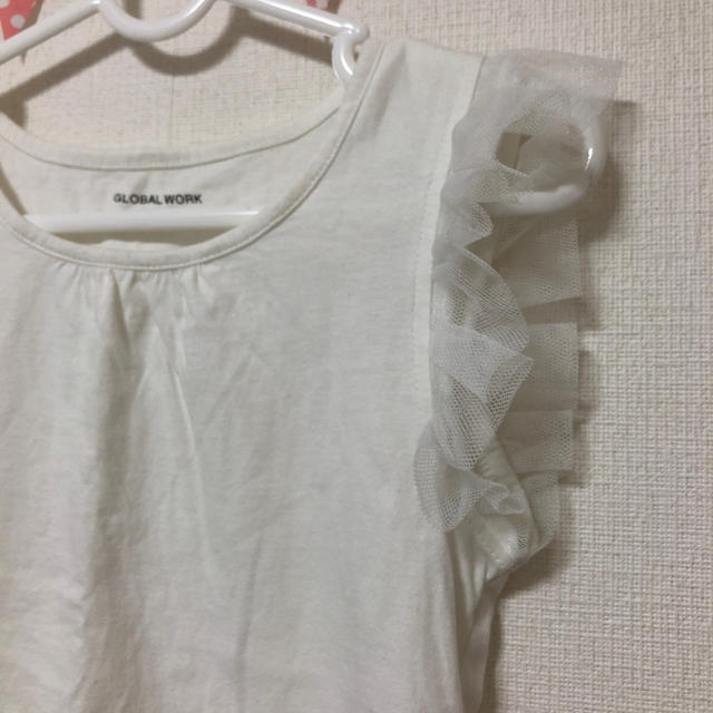 GLOBAL WORK(グローバルワーク)のGLOBAL WORK♡100 キッズ/ベビー/マタニティのキッズ服女の子用(90cm~)(Tシャツ/カットソー)の商品写真