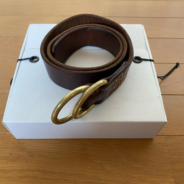 VISVIM(ヴィスヴィム)のvisvim double ring BELT 24時間以内発送可能 メンズのファッション小物(ベルト)の商品写真