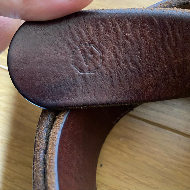 VISVIM(ヴィスヴィム)のvisvim double ring BELT 24時間以内発送可能 メンズのファッション小物(ベルト)の商品写真