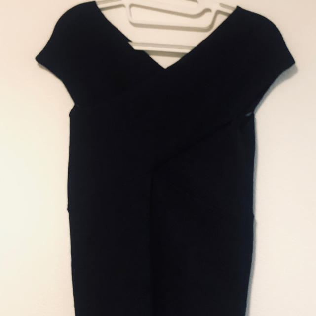 UNRELISH(アンレリッシュ)の☆UNRELISH☆ カットソー　ブラック　専用 レディースのトップス(Tシャツ(半袖/袖なし))の商品写真