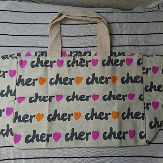シェル(Cher)のcher ロゴ入りトートバッグ(トートバッグ)