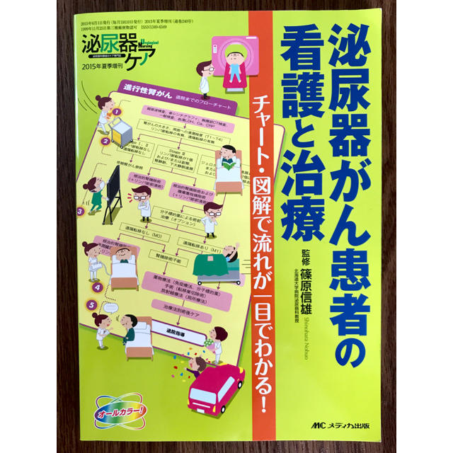 学研(ガッケン)の泌尿器ケア　１５年夏季増刊 チャ－ト・図解で流れが一目でわかる！ エンタメ/ホビーの本(健康/医学)の商品写真