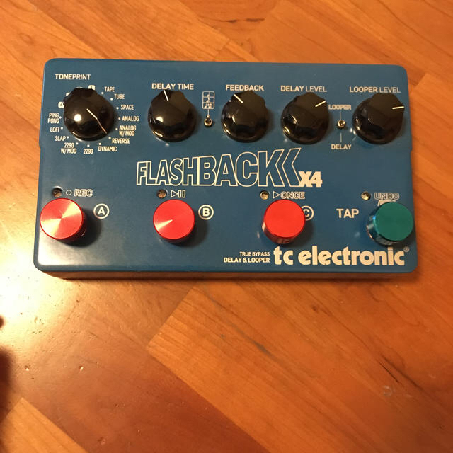 flash back delay x4  ディレイ　tc electronics