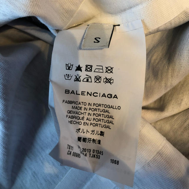 Balenciaga(バレンシアガ)のBALENCIAGAバレンシアガ☆Tシャツワンピース☆Sサイズ白迷彩柄 レディースのトップス(Tシャツ(半袖/袖なし))の商品写真