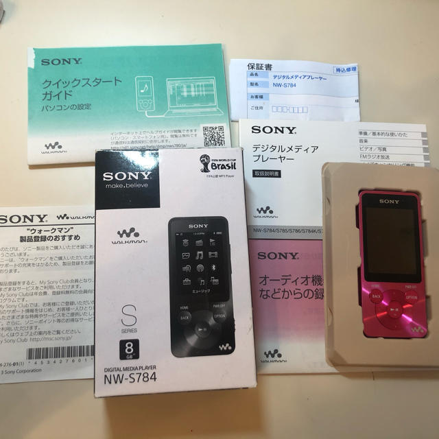 WALKMAN(ウォークマン)のWALKMAN SONY スマホ/家電/カメラのオーディオ機器(ポータブルプレーヤー)の商品写真