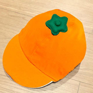 みかん オレンジ フェルト ワッペン カラー帽子 アレンジの通販｜ラクマ