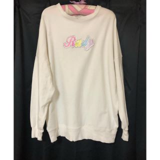 レディー(Rady)のRady トレーナー F＋RadyラインストーンTシャツ(トレーナー/スウェット)