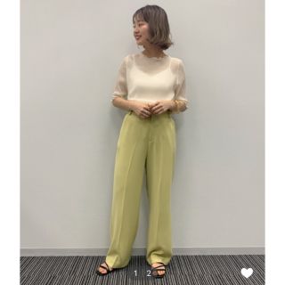 ローリーズファーム(LOWRYS FARM)のカラーストレートパンツ　ローリーズファーム(カジュアルパンツ)