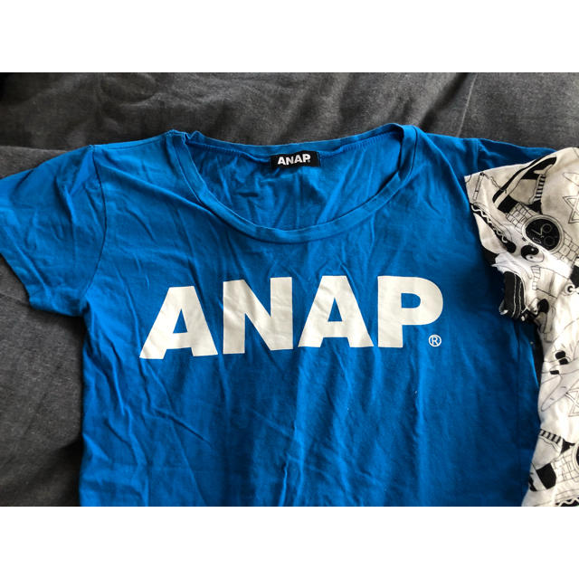 ANAP Kids(アナップキッズ)のANAP GIRL Ｔシャツセット キッズ/ベビー/マタニティのキッズ服女の子用(90cm~)(Tシャツ/カットソー)の商品写真