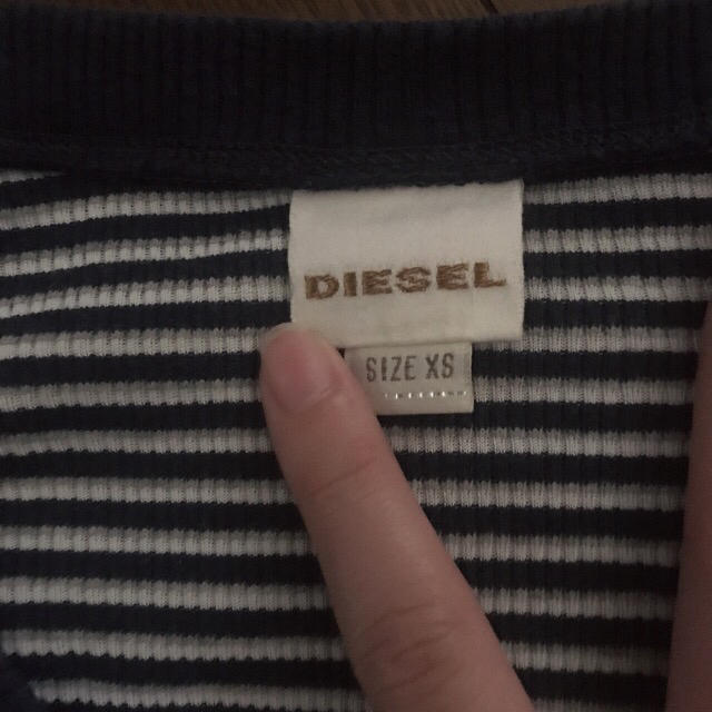 DIESEL(ディーゼル)のDIESEL トップス レディースのトップス(カットソー(長袖/七分))の商品写真