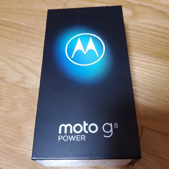 ANDROID(アンドロイド)のmotorola moto g8 power black 本体 新品未開封 スマホ/家電/カメラのスマートフォン/携帯電話(スマートフォン本体)の商品写真