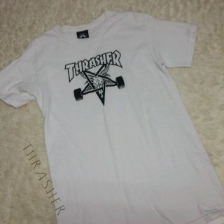 スラッシャー(THRASHER)のTHRASHERロゴtee (Tシャツ(半袖/袖なし))