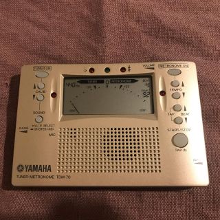 ヤマハ(ヤマハ)のYAMAHA チューナー&メトロノーム TDM-70(その他)