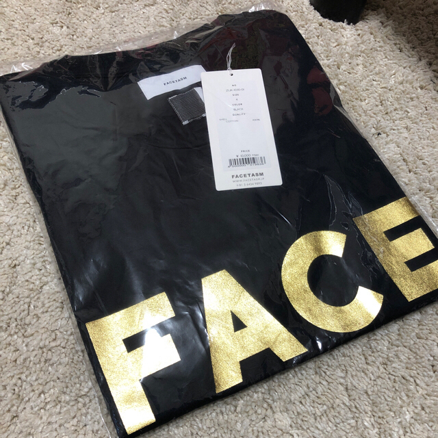 FACETASM - 新品ファセッタズム facetasm FACEプリントTシャツ4の通販