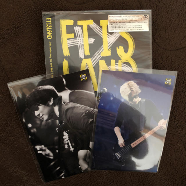 FTISLAND(エフティーアイランド)のFTISLAND BEST  プリ版  ジェジン ミナリ ポストカード2枚 エンタメ/ホビーのCD(K-POP/アジア)の商品写真