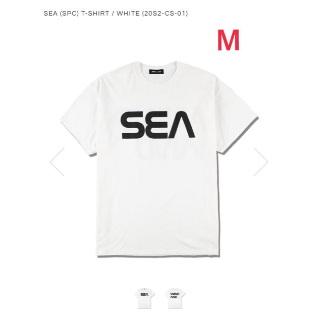 WIND AND SEA 20S2 Tシャツ ホワイト M 新品windandsea