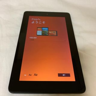 Amazonタブレット　第5世代　専用カバー付❗️(タブレット)