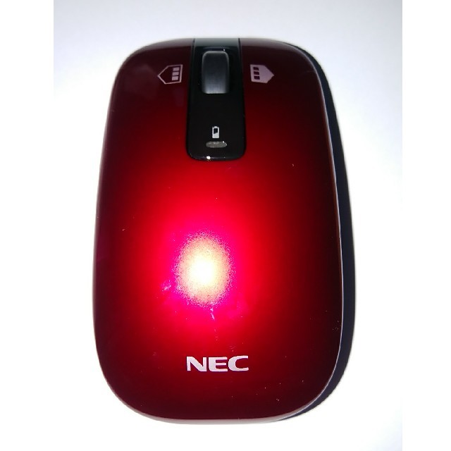 NEC(エヌイーシー)のNEC VALUESTAR LAVIE ワイヤレスマウス MG-1132 スマホ/家電/カメラのPC/タブレット(PC周辺機器)の商品写真