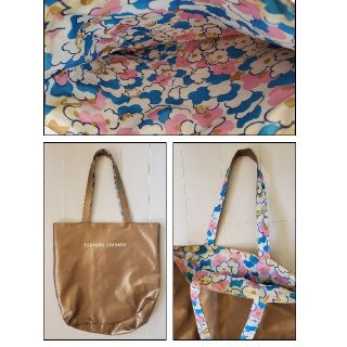 ツモリチサト(TSUMORI CHISATO)のツモリチサト TSUMORI CHISATO 花柄リバーシブル トートバッグ(トートバッグ)