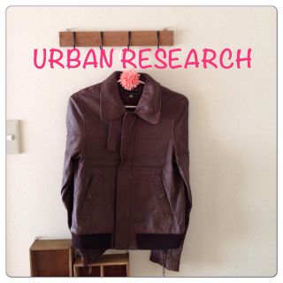 アーバンリサーチ(URBAN RESEARCH)のURBAN RESEARCH♡レザーJK(ライダースジャケット)