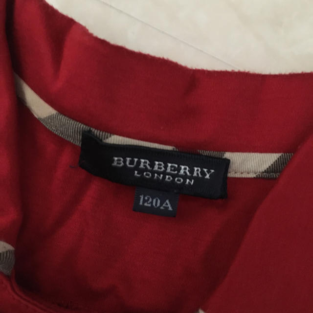 BURBERRY(バーバリー)のバーバリー ポロシャツ キッズ/ベビー/マタニティのキッズ服女の子用(90cm~)(Tシャツ/カットソー)の商品写真