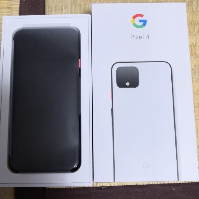 pixel4 128GB ホワイト SIMロック解除済　ほぼ未使用