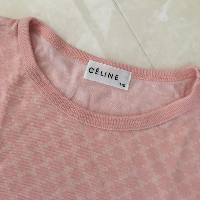 celine(セリーヌ)のセリーヌ Tシャツ キッズ/ベビー/マタニティのキッズ服女の子用(90cm~)(Tシャツ/カットソー)の商品写真