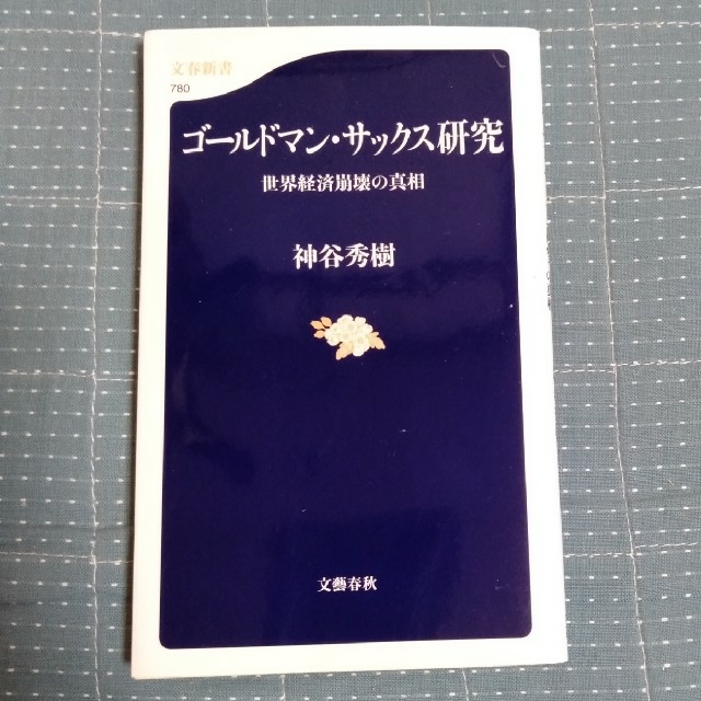 ゴ－ルドマン・サックス研究 世界経済崩壊の真相 エンタメ/ホビーの本(文学/小説)の商品写真