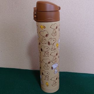 スヌーピー(SNOOPY)の新品‼️ スヌーピーのステンレスボトル ブラウン(水筒)