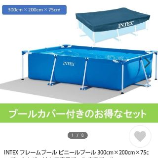 インデックス(INDEX)のINTEX(インテックス) プール レクタングラフレームプール コストコ(マリン/スイミング)