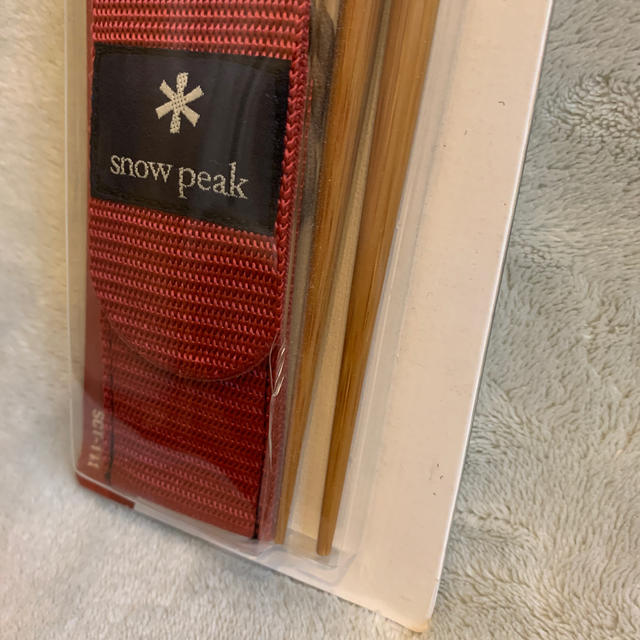 Snow Peak(スノーピーク)の【snow peak】和武器L　Carry on Chopsticks 二継式箸 スポーツ/アウトドアのアウトドア(食器)の商品写真