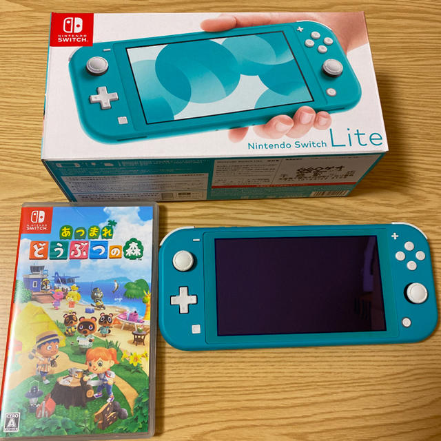 家庭用ゲーム機本体 Nintendo Switch Lite 、あつまれどうぶつの森