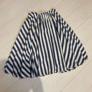 チェスティ(Chesty)のchestyストライプスカート(ひざ丈スカート)