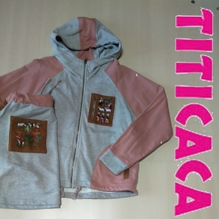 チチカカ(titicaca)の【チチカカ】セットアップ　ジップアップパーカー　スカート(セット/コーデ)