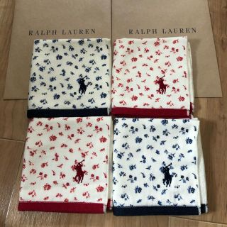 ポロラルフローレン(POLO RALPH LAUREN)の人気のリバティカラー♡ラルフローレン　タオルハンカチ(ハンカチ)