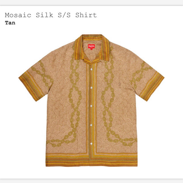 【国内正規品】Supreme Mosaic Silk Shirt L シャツ 2