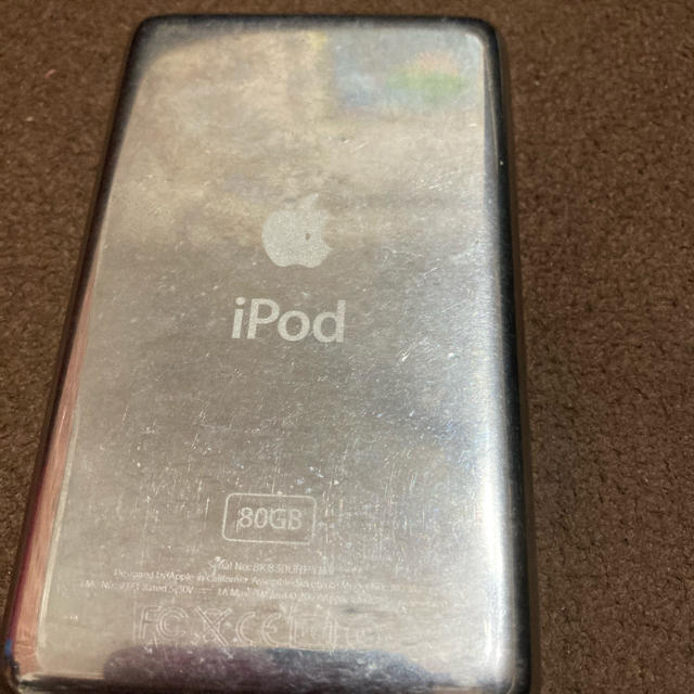 Apple(アップル)の期間限定値下げ　ipod classic 80gb スマホ/家電/カメラのオーディオ機器(ポータブルプレーヤー)の商品写真