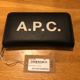 アーペーセー(A.P.C)の新品未使用アーペーセー　apc 長財布　ロゴ　コンチネンタル　morgan(財布)