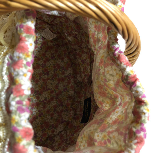 honey salon by foppish(ハニーサロンバイフォピッシュ)のハニーサロンフォピッシュかごバッグ レディースのバッグ(かごバッグ/ストローバッグ)の商品写真
