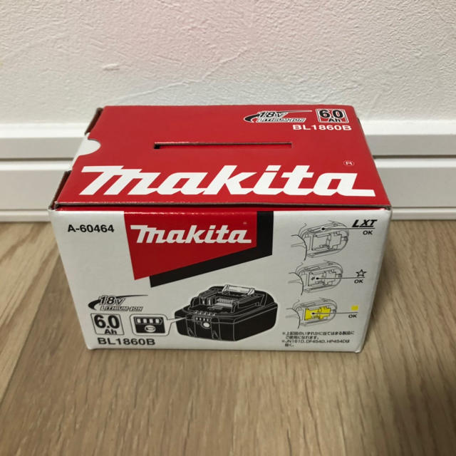 マキタバッテリー 18v 6A