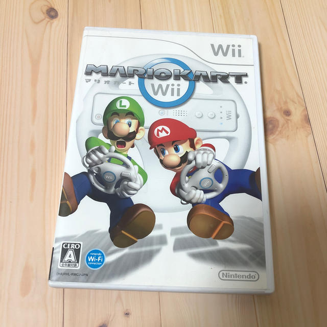 マリオカート  wii  エンタメ/ホビーのゲームソフト/ゲーム機本体(家庭用ゲームソフト)の商品写真