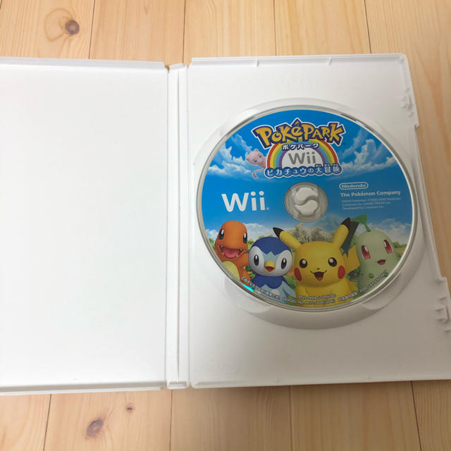 ポケパークWii ～ピカチュウの大冒険～ Wii エンタメ/ホビーのゲームソフト/ゲーム機本体(家庭用ゲームソフト)の商品写真